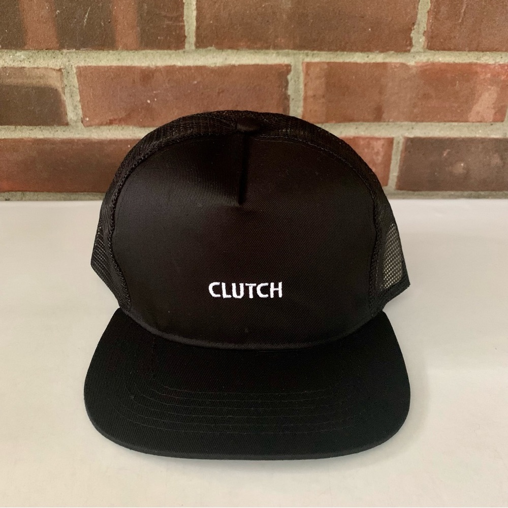 Clutch Black Flex Fit Cap Hats NEW